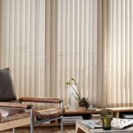 An economical vertical blind with a designer look