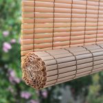 Radiance Cordless Blinds for Outdoor and Indoors, PVC Window Shades for Porch, Woodgrain, 4' x 6' - Walmart_com