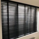 Stunning Black Wooden Blinds Real Wood by Stylerite Blinds, Livingston