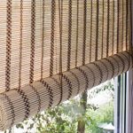 The unique design of bamboo blinds_