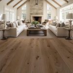 Tumbleweed White Oak Wire-Brushed Sawn Engineered Hardwood
